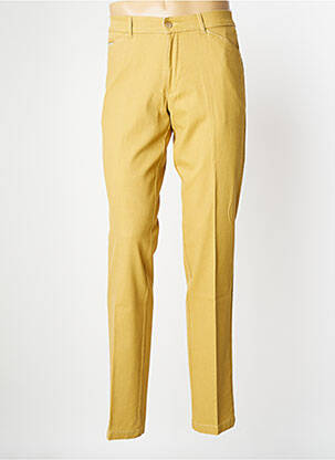 Pantalon droit coupe droite beige SAINT HILAIRE homme