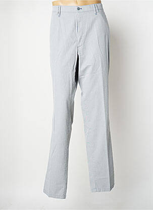 Pantalon droit tissage chiné gris M.E.N.S homme