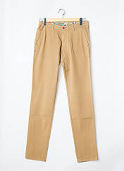 Pantalon chino beige SAINT HILAIRE pour homme seconde vue