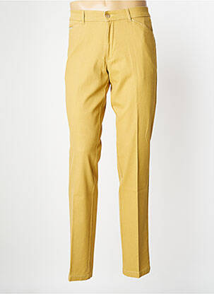 Pantalon droit beige SAINT HILAIRE pour homme