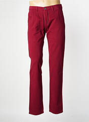 Pantalon droit rouge SAINT HILAIRE pour homme seconde vue