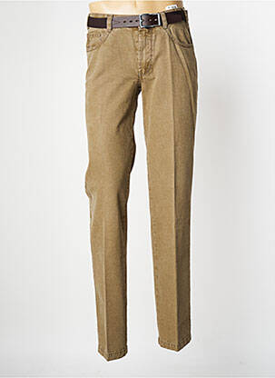 Pantalon slim beige M.E.N.S pour homme