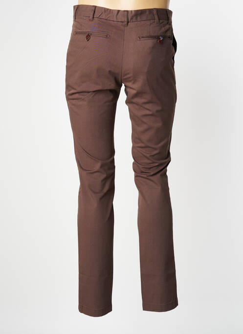 Pantalon chino marron CHEVIGNON pour homme