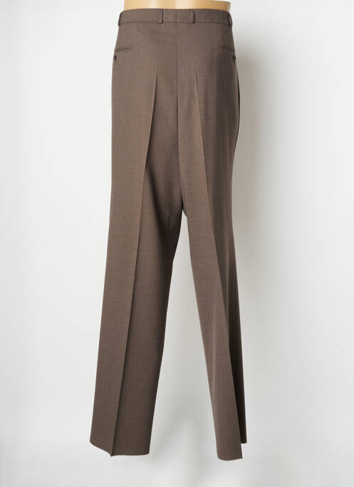 Pantalon droit marron MOBIL ELASTO pour homme