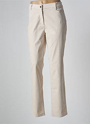 Pantalon slim stretch taille normale beige OLSEN femme