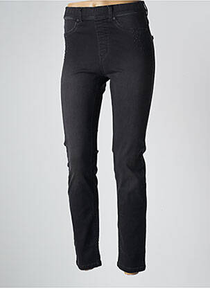 Jeans coupe slim stretch taille normale noir MERI & ESCA femme