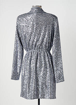 Robe courte manches longues manches longues gris IMPERIAL femme
