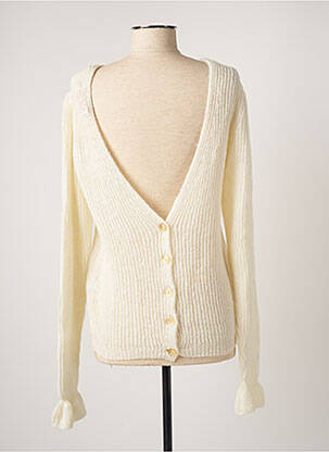 Pull col bateau manches longues beige IMPREVU femme