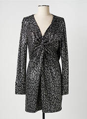 Robe courte noir PLEASE pour femme seconde vue