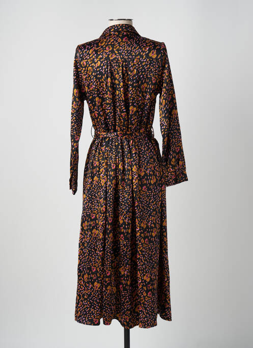 Robe mi-longue noir LA PETITE ETOILE pour femme