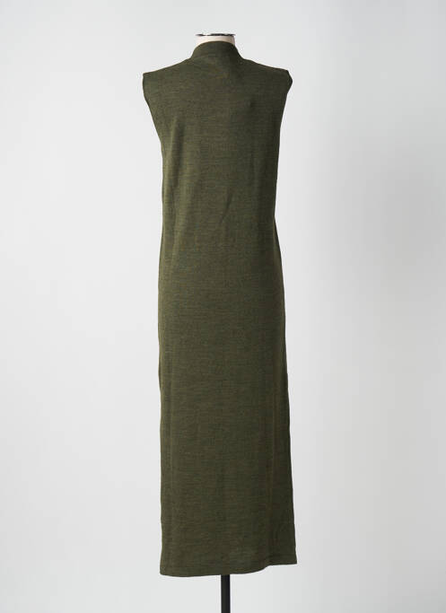 Robe pull vert GENESIS pour femme