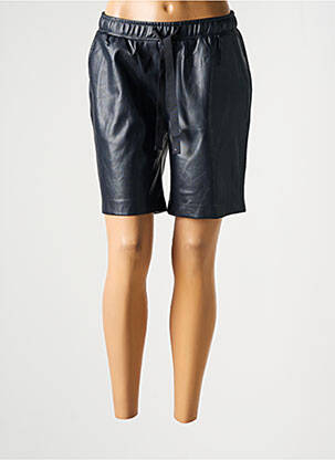 Bermuda taille élastique taille normale noir ICHI femme