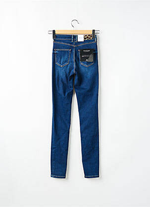 Jeans skinny taille haute taille haute bleu GUESS femme