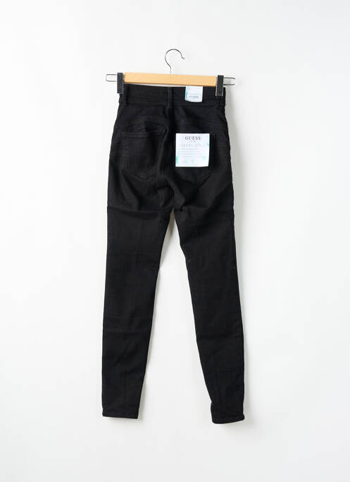 Jeans skinny noir GUESS pour femme