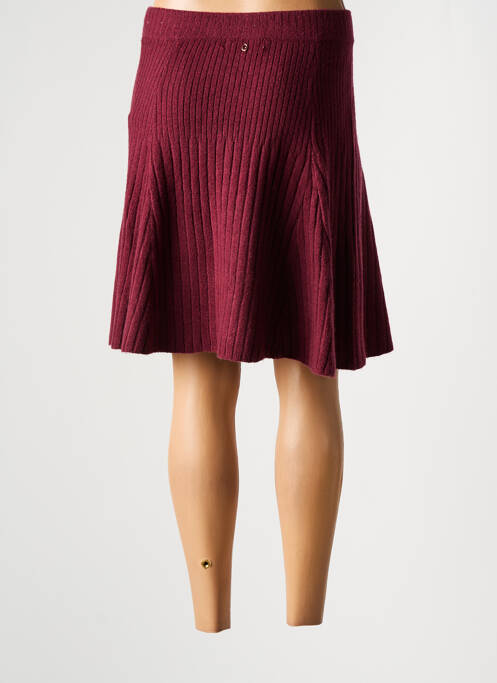 Jupe mi-longue rouge GUESS pour femme