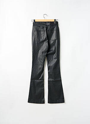 Pantalon flare stretch taille haute noir GUESS femme