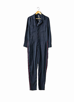 Combi-pantalon fermeture boutonnée sur le devant gris IMPERIAL femme