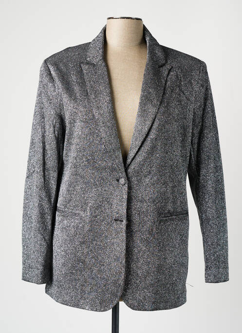 Blazer gris ICHI pour femme