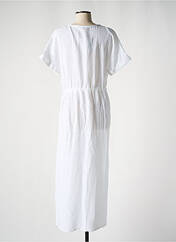 Robe longue blanc C'EST BEAU LA VIE pour femme seconde vue