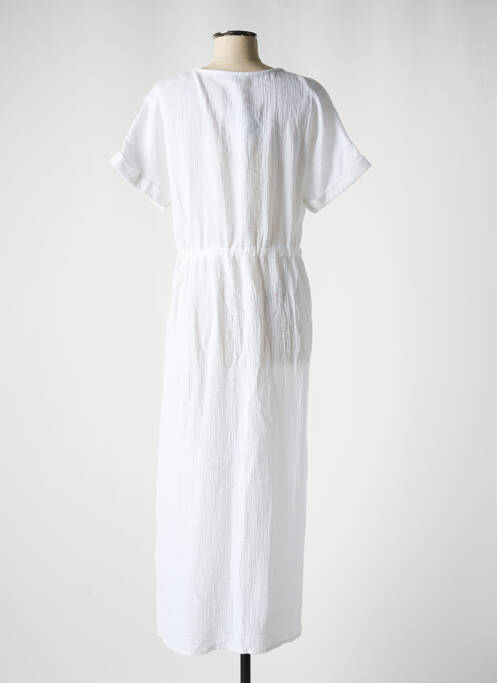 Robe longue blanc C'EST BEAU LA VIE pour femme