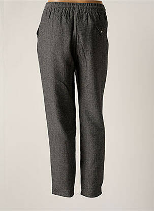 Pantalon droit taille élastique taille normale gris MOLLY BRACKEN femme