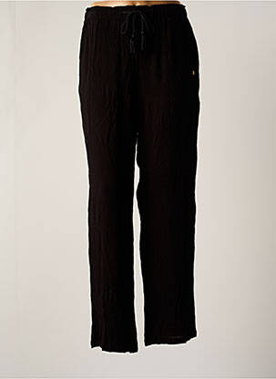 Pantalon droit taille élastique taille normale noir LES TROPEZIENNES PAR M.BELARBI femme