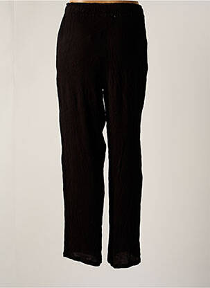 Pantalon droit taille élastique taille normale noir LES TROPEZIENNES PAR M.BELARBI femme