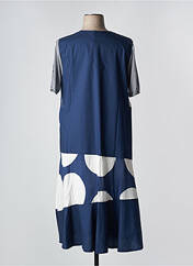 Robe mi-longue bleu FRANCK ANNA pour femme seconde vue
