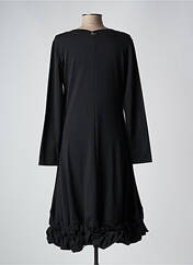Robe mi-longue noir BORIS INDUSTRIES pour femme seconde vue