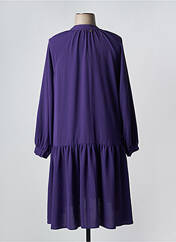 Robe mi-longue violet MAT. pour femme seconde vue