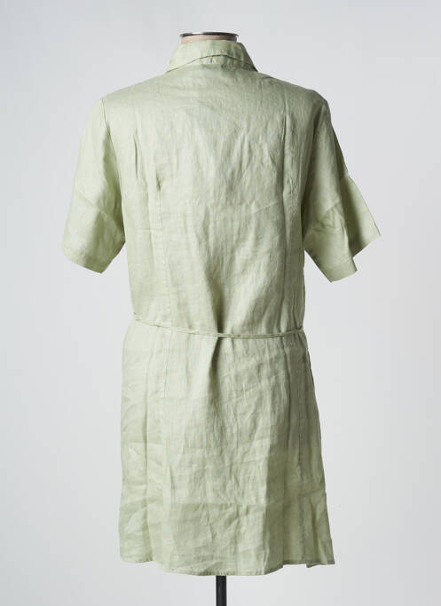 Robe mi-longue vert YESTA pour femme