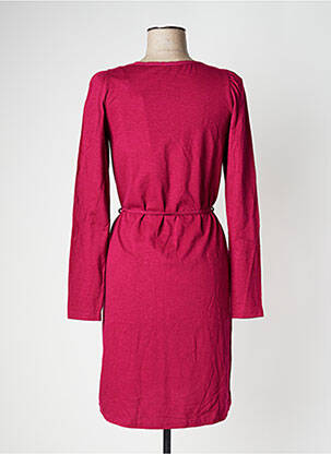 Robe mi-longue manches longues manches longues rouge BLUTSGESCHWISTER femme