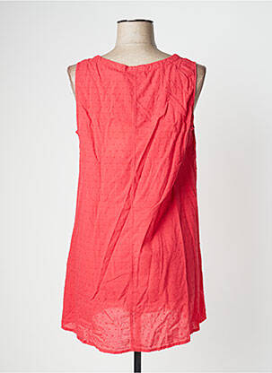 Robe courte sans manche sans manche rouge MES SOEURS ET MOI femme