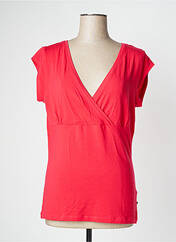 T-shirt rouge FROY & DIND pour femme seconde vue