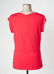 T-shirt rouge FROY & DIND pour femme seconde vue