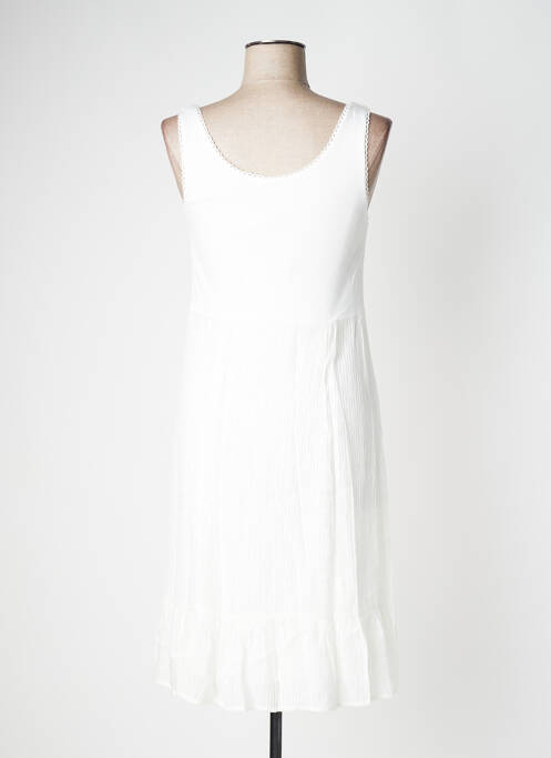 Robe mi-longue beige MAIS IL EST OU LE SOLEIL pour femme