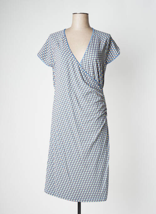 Robe mi-longue bleu KING LOUIE pour femme