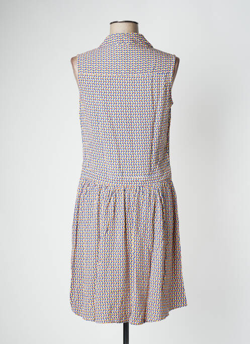 Robe mi-longue bleu PRINCESSE NOMADE pour femme