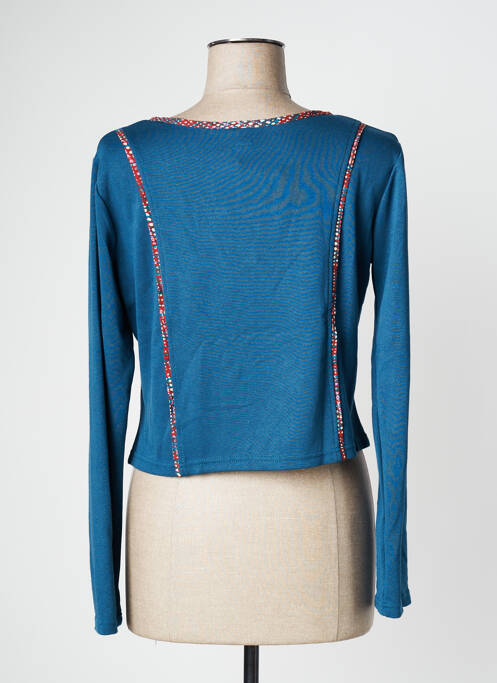 Veste casual bleu PRETTY VACANT pour femme