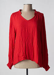 Blouse rouge PRINCESSE NOMADE pour femme seconde vue