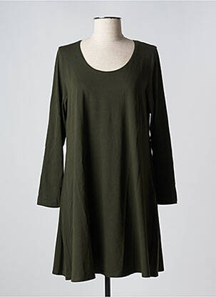 Robe courte vert FRANGINES pour femme