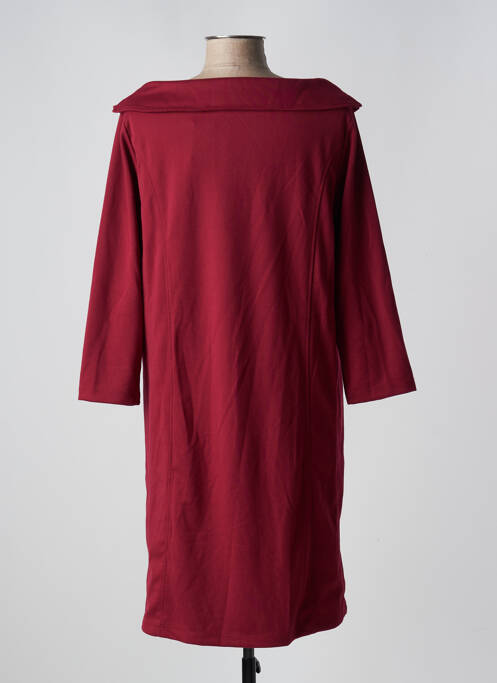 Robe mi-longue rouge G!OZE pour femme