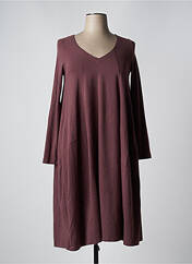 Robe longue marron MES SOEURS ET MOI pour femme seconde vue