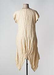 Robe mi-longue beige EXELLE pour femme seconde vue