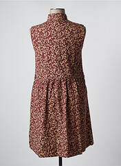 Robe mi-longue marron VINTAGE POESY pour femme seconde vue