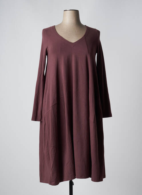 Robe longue marron MES SOEURS ET MOI pour femme