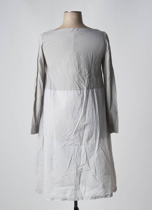 Robe mi-longue gris LES PIPLETT'S pour femme
