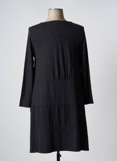 Robe mi-longue noir G!OZE pour femme