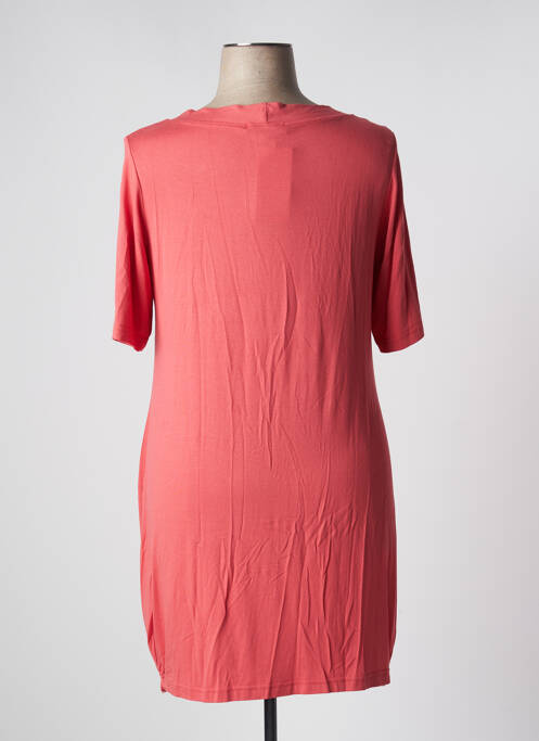 Robe mi-longue orange EXELLE pour femme