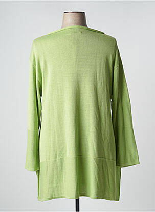 Pull col v manches longues vert OLIVER JUNG femme